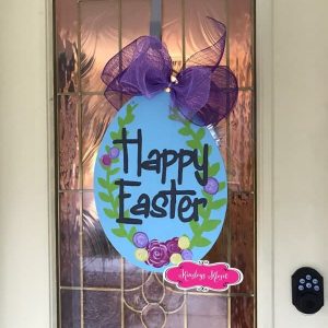 Easter Egg Door Template