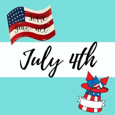 July 4th templates
